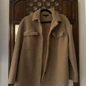 Banana Republic Beige Sherpa Jacket